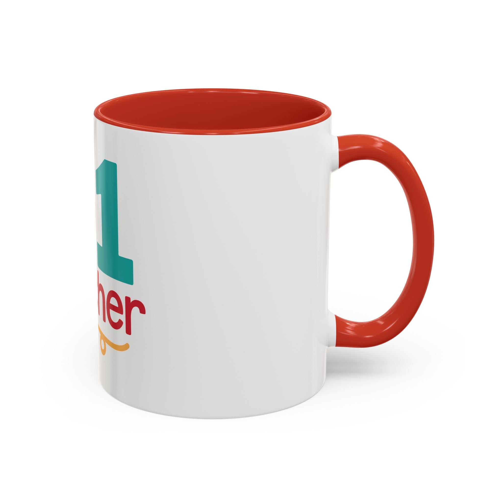 #1 Teacher Coffee Mug (11, 15oz)