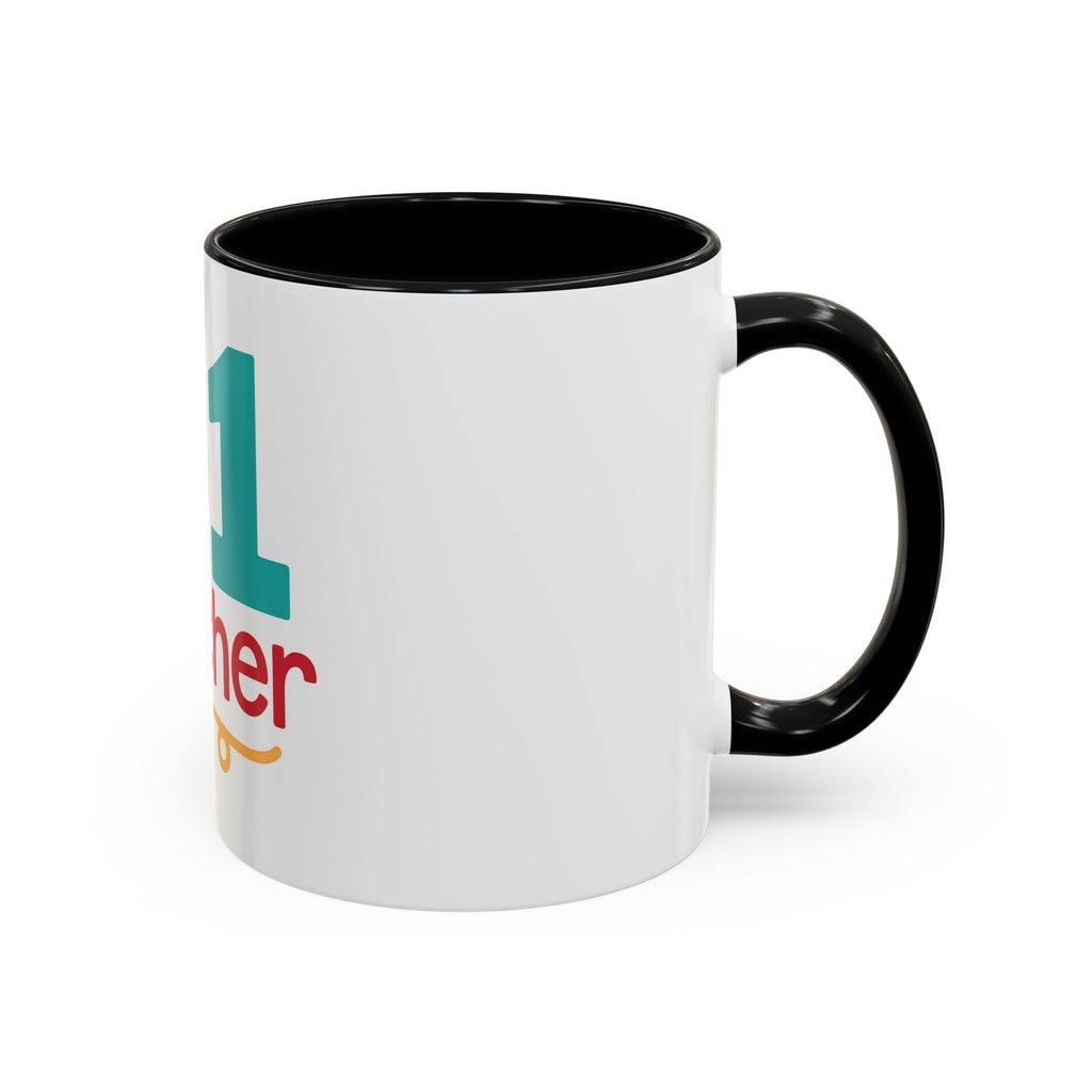 #1 Teacher Coffee Mug (11, 15oz)