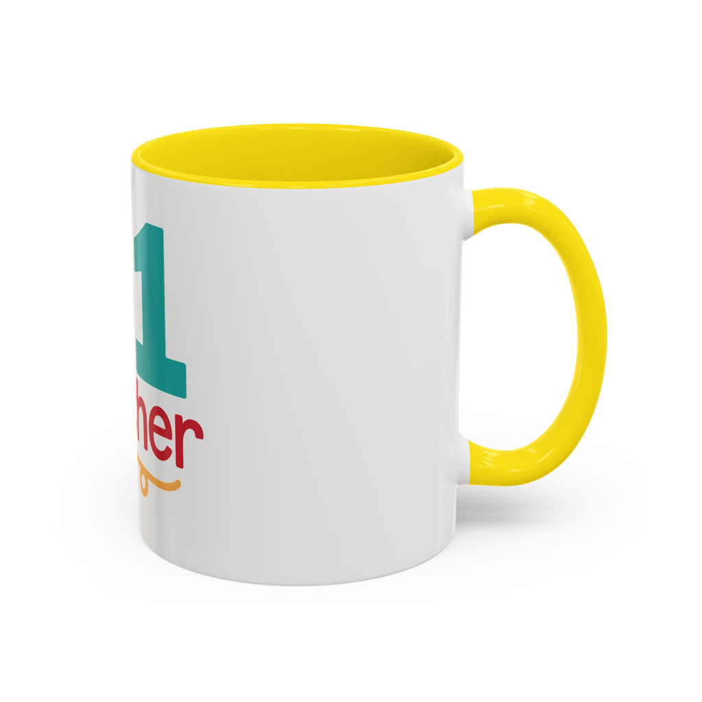 #1 Teacher Coffee Mug (11, 15oz)