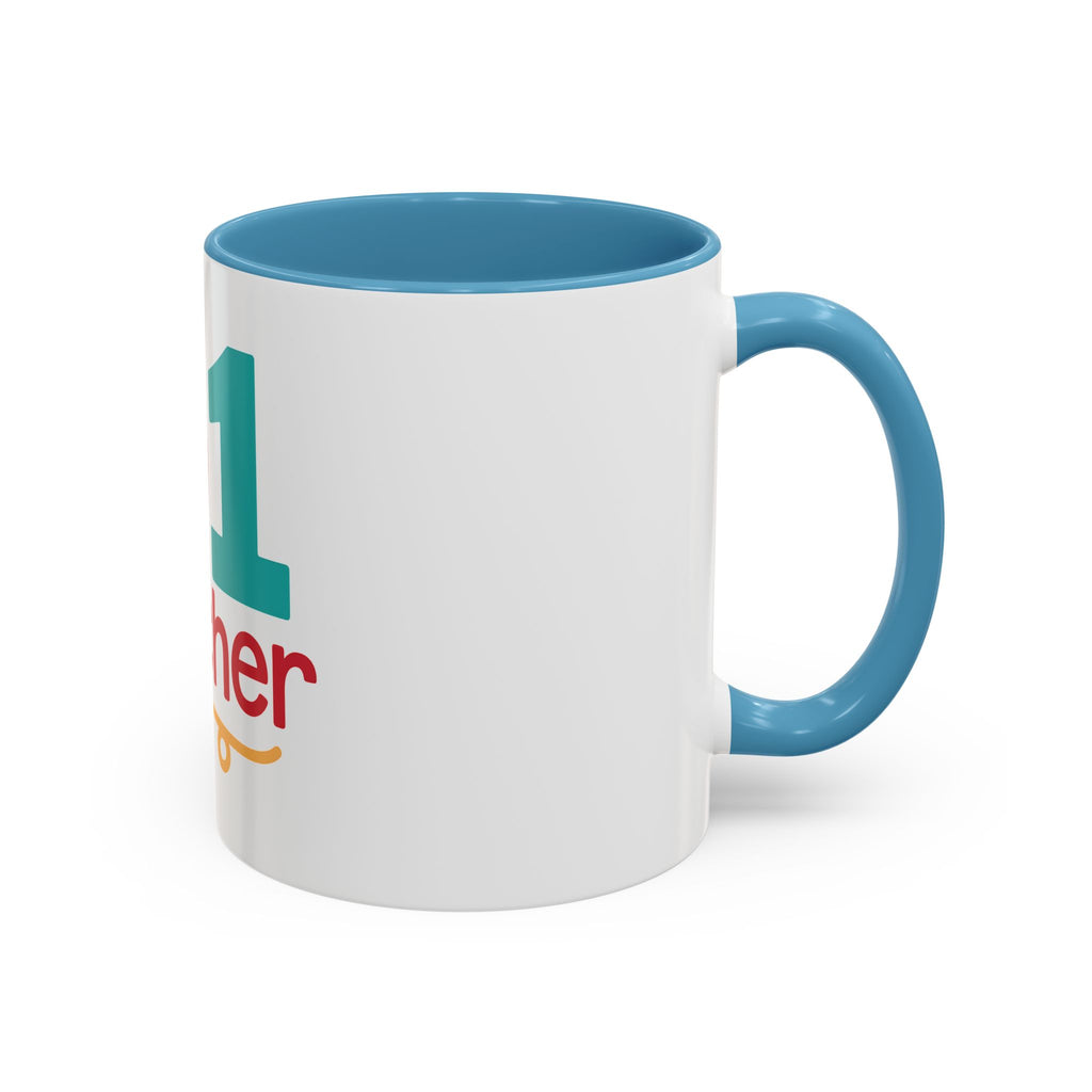 #1 Teacher Coffee Mug (11, 15oz)