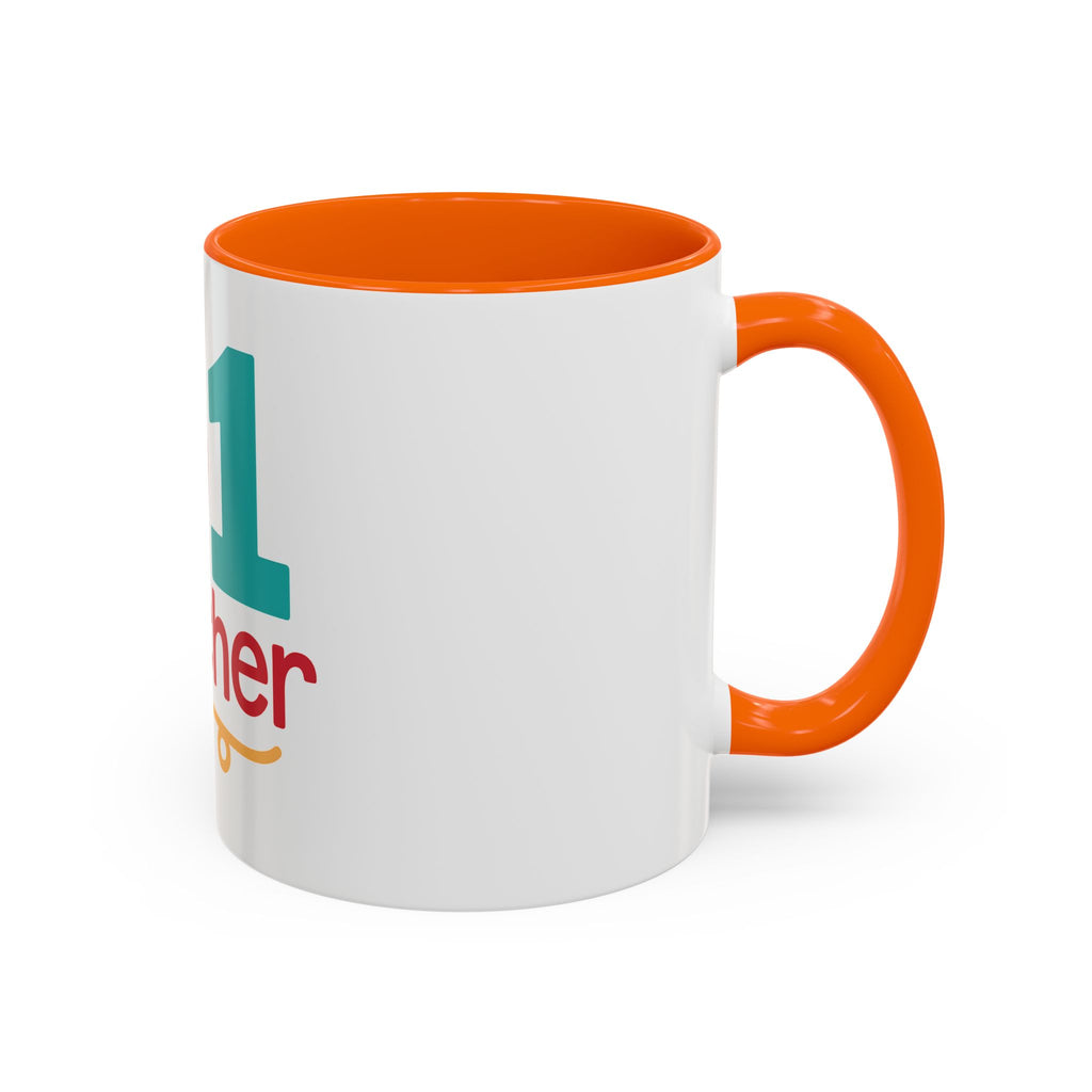 #1 Teacher Coffee Mug (11, 15oz)