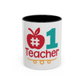 #1 Teacher Coffee Mug (11, 15oz)