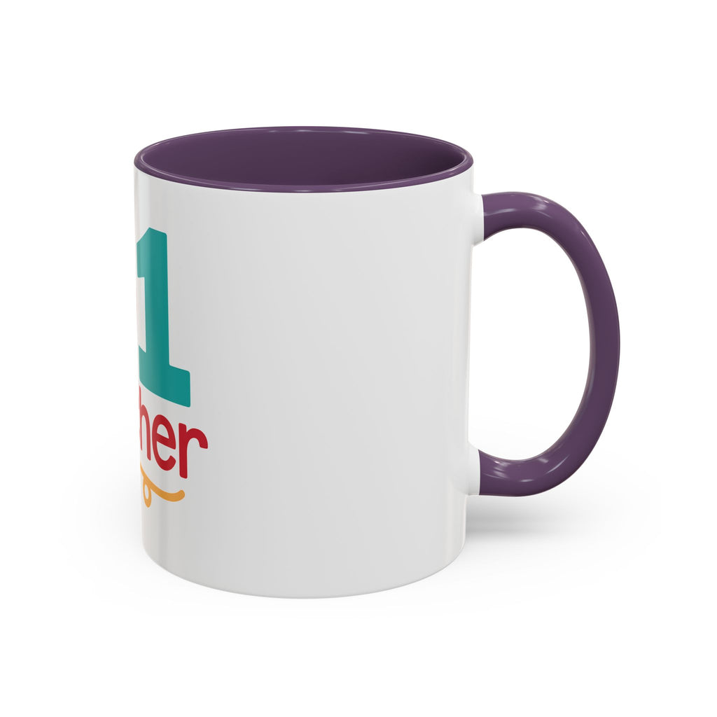 #1 Teacher Coffee Mug (11, 15oz)